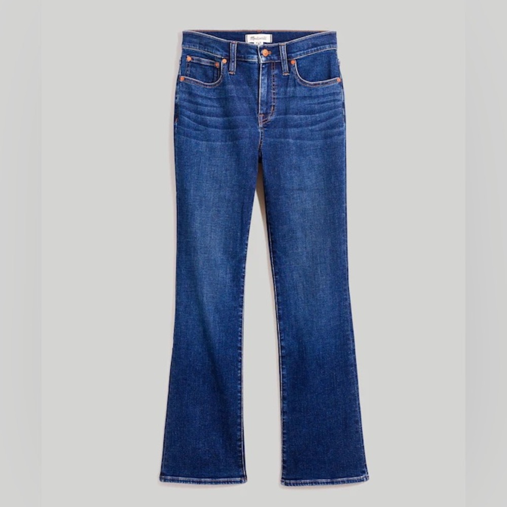 Madewell Kick Out Crop midrise jean